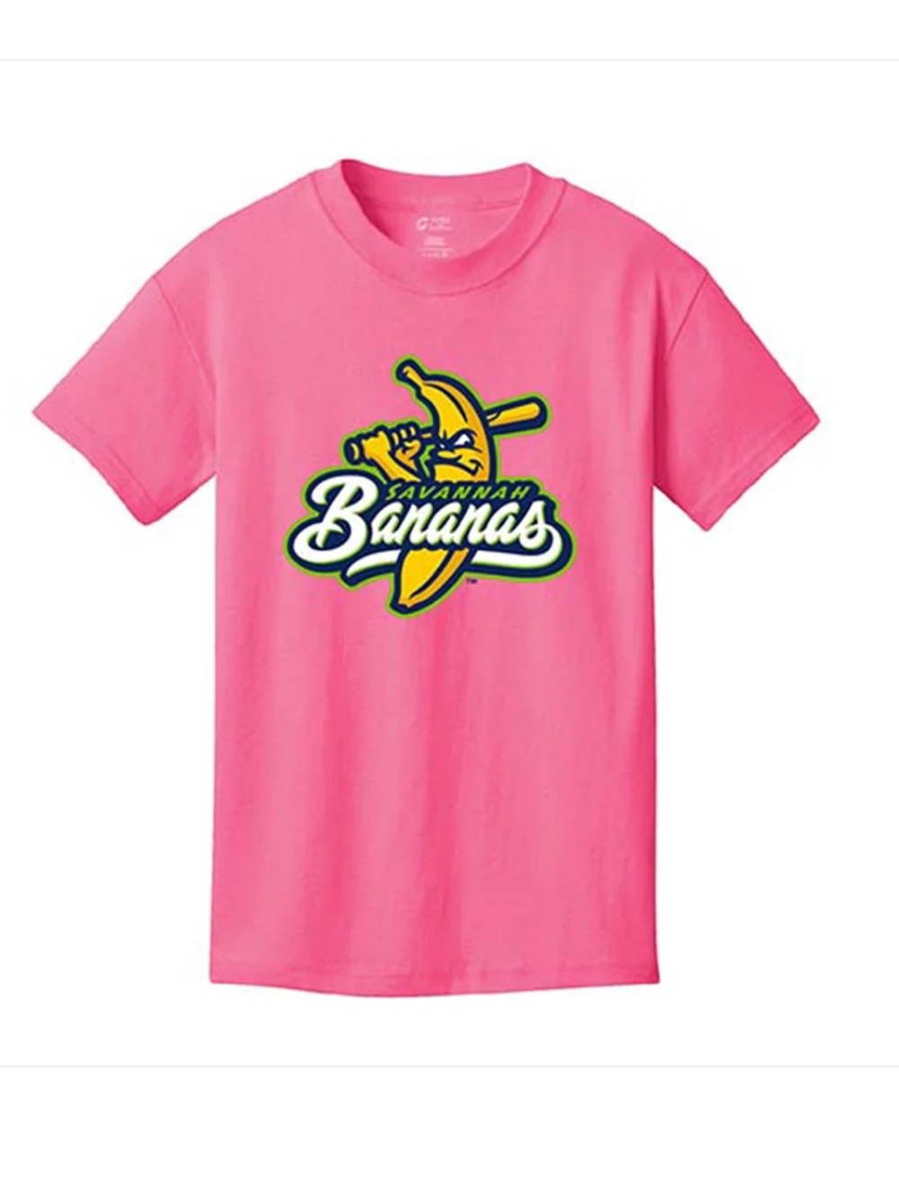 Savannah Bananas Pink Youth T-shirt Size XL